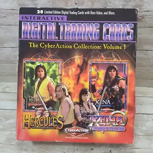 Vintage interaktive digitale Sammelkarten Vol:1 Hercules & Xena PC-Spiel Neu - Bild 1 von 6