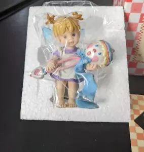 My Little Kitchen Fairies Baby RATTLE FAIRIE Nursery Figure Acrylic Fairy Wings - Picture 1 of 8