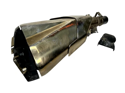 2010 KAWASAKI Z1000 ZR1000 D Exhaust Silencer Muffler Slip On Pipe RIGHT RH SIDE - Image 1 of 4