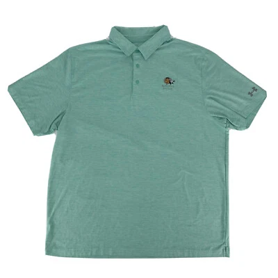 Camisa Polo Para Hombres Under Armour Manga Corta Verde Tinte Espacial 2XL Rancocas Club de Golf Foto 1 de 4