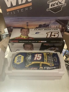READ ALL! SIGNED 2013 CLINT BOWYER NAPA FILTERS M WALTRIP RACING CAMRY 1 OF 269 - Picture 1 of 7