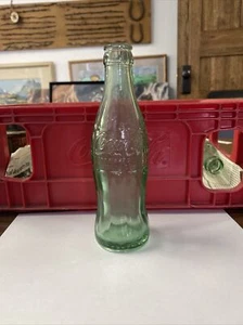 1953 Coca Cola Coke Soda Bottle 6 Oz Green Glass Apalachicola Florida Vintage - Picture 1 of 7