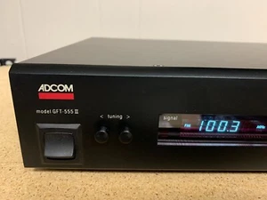 ADCOM GFT-555 II Audiophile Stereo AM/FM Tuner Excellent Condition - Picture 1 of 7