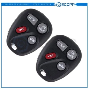 2 For Chevrolet Tahoe 1996 1997 1998 1999 Remote Keyless Entry System 4 Buttons - Picture 1 of 7
