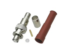 Złącze 1 szt. SHV 5000V 5KV RP-BNC Wtyczka jack Zaciskane RG6 RG5 LMR240 Głośnik audio - Zdjęcie 1 z 5