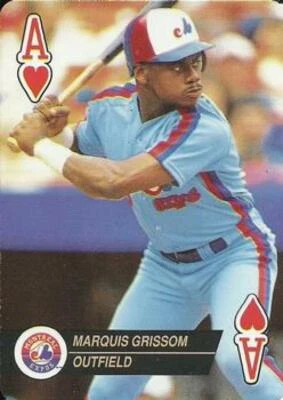 1993 U.S. Playing Card Co. Aces #AH Marquis Grissom NM-MT Expos - Image 1 of 2