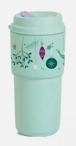 Tupperware Adornos de Navidad Tradiciones Brillantes Eco To Go Taza Como Nueva NUEVO - Imagen 1 de 1