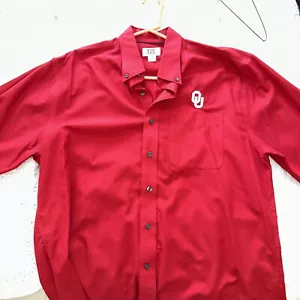 OU Button Down - Large - Cutter And Buck - Picture 1 of 4