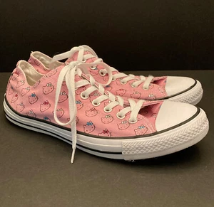 Converse X Hello Kitty Sanrio All Star Low Pink Canvas Sneaker Gr. W11 M9 - Bild 1 von 11