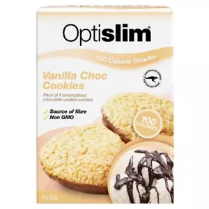 Optislim 100 Calorie Snack Vanilla Choc 4 Cookies - Picture 1 of 1