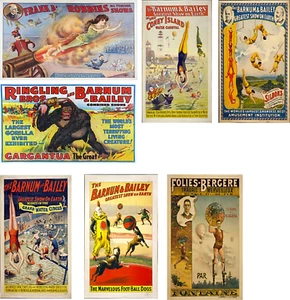o scale vintage circus decals - Picture 1 of 1