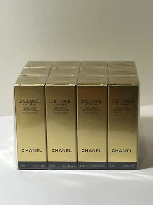 12 Chanel Sublimage La крем текстура Supreme окончательный крем 0,16 унций / 5 мл ea новый в коробке - Изображение 1 из 3