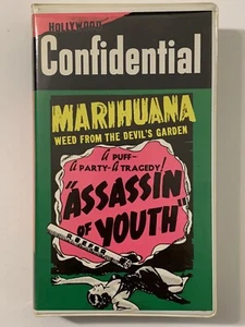 Assassin Of Youth Marihuana VHS Videocassette Hollywood Confidential HC 104 1937 - Picture 1 of 5