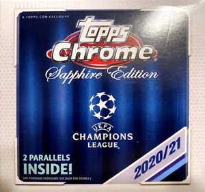 2020-21 Topps Chrome Sapphire UEFA *YOU PICK* Champions League BUY 2+ & SAVE - Picture 1 of 2