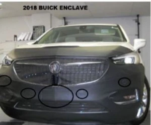 Lebra Front End Mask Cover Bra Fits 2018-2021 Buick Enclave 18 19 20 21 - Picture 1 of 1