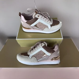 michael kors sneaker damen 38 Soft Pink Wilma Trainer Neu - Bild 1 von 4