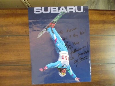 KRIS FEDDERSEN(1994 Winter Olympics/freestyle skier)Signed 10 x 11 Poster/Photo - Image 1 of 3