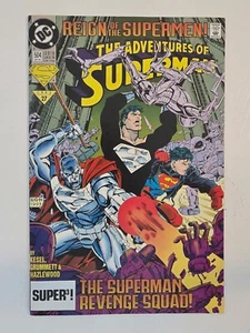 ADVENTURES OF SUPERMAN #504 DC COMICS 1993 SUPERBOY REIGN OF - Picture 1 of 2