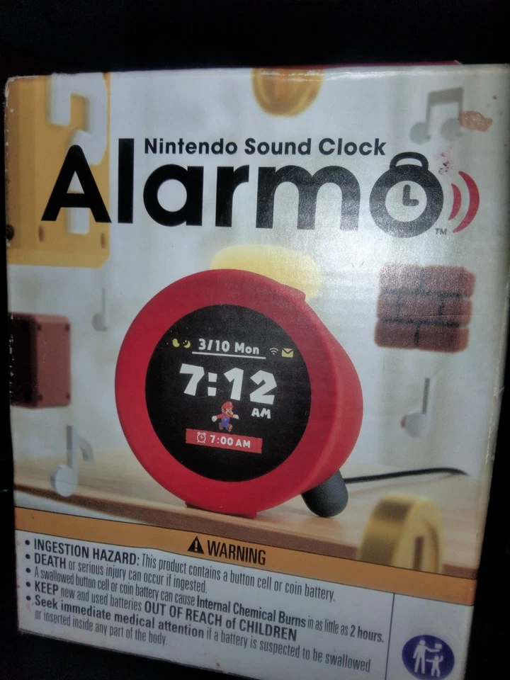 Nintendo Sound Clock: ALARMO - Alarm Clock | BRAND NEW - SEALED BOX | US VERSION - Image 1 of 1