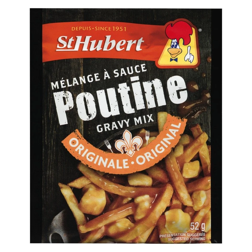 St Hubert Poutine Gravy Sauce Mix 52 G 1 Pouch From Canada