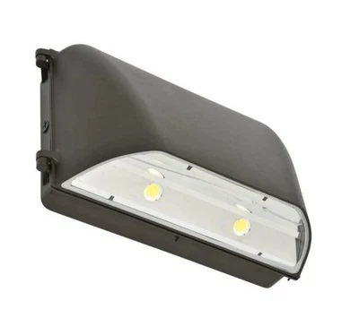 LEDVANCE Sylvania 30W LED Wall Pack 30W, 120-277V, 5000K, 3800 Lúmenes, Bronce Foto 1 de 4