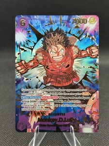Monkey. D. Luffy EB02-061 Secret Rare SP Alt. One Piece PRB02 “The Best vol.2” - Picture 1 of 8