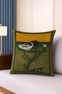 Exquisite Luxus Arts & Crafts Sofakissen - 20er Jahre Design - Bild 1 von 3