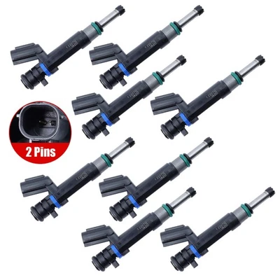8PCS Fuel Injectors for Nissan 2014-2016 Note 2012-2019 Versa 1.6L l4 166001KT0A - Image 1 of 4