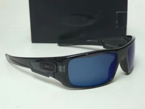 NEW OAKLEY CRANKSHAFT SUNGLASSES Black Ink Frame / Ice Iridium lens OO9239 - Picture 1 of 5