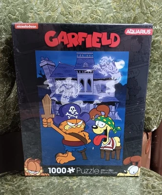 Garfield Halloween Casa Embrujada - Rompecabezas 1000 Piezas (Sellado) Foto 1 de 2