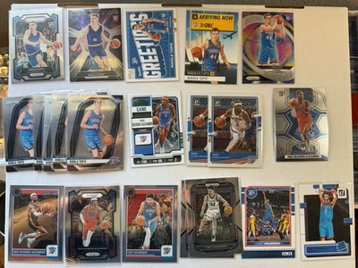 60 OKC Thunder Lot Shai Holmgren Topic Wallace And more! - Image 1 of 4