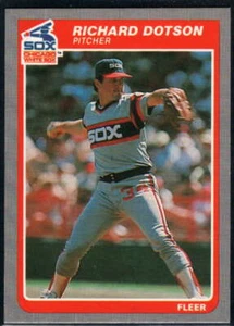 1985 Fleer #511 Richard Dotson NM-MT White Sox - Picture 1 of 1