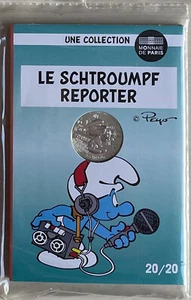 10 Euro Coincard Frankreich 2020, Schlümpfe Silber No. 20 - Bild 1 von 1