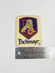 Vintage Pachmayr Handgun Grips Iron On Patch Gold Lion Logo 3 x 3.5 - Picture 1 of 3