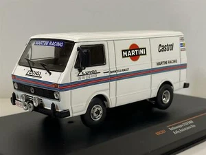 VW LT28 SWB Martini Racing Rally Assistance Van 1:43 Scale IXO RAC357 - Picture 1 of 6