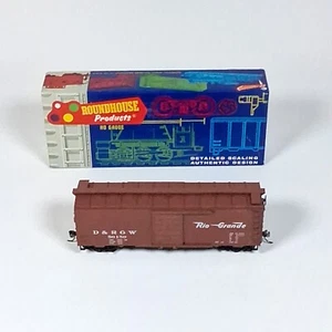 Roundhouse 3258 HO Rio Grande D & R G W 40' Box Car #50150 in Box - Picture 1 of 6