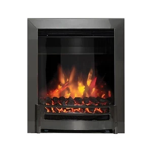 Be Modern Edana 2kW Black Nickel effect Electric Fire - Picture 1 of 10