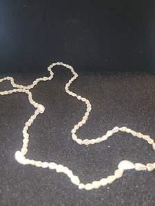 Hand-made sea shell cluster necklace UVT#2106SS - Picture 1 of 3