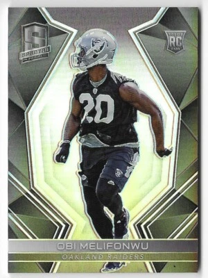 Obi Melifonwu 2017 Panini Spectra Rookie #169 /99 Oakland Raiders Numbered NFL - Image 1 of 2