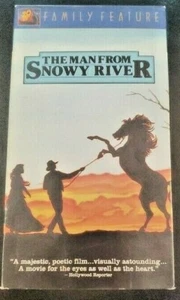 The Man from Snowy River (VHS, Full Screen) - Kirk Douglas Western Romance - Bild 1 von 3