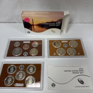 2014 S U.S. Mint Proof Set 14 Coin Set - Picture 1 of 13