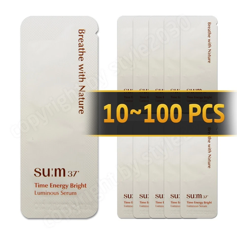 SU:M 37 ̊ SU: M37 Time Energy Bright Luminous Serum 1 ml x 10 Stück (10 ml) Whitening S...