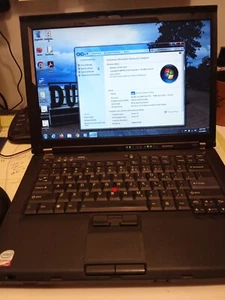 ThinkPad T400 P8600 2.4GHz 4GB 160GB DVD+RW Win 7 - Picture 1 of 4