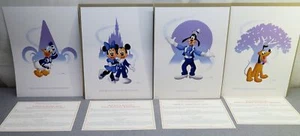 Set of 4 "Don Ducky Williams" Limited Edition Lithographs with COA's  Mickey +++ - Picture 1 of 6