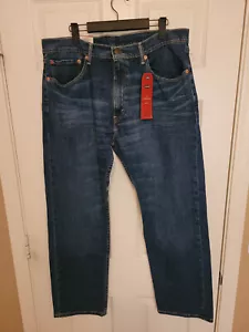 Levi's Men's 505 Regular Fit Straight Blue Jeans Size 36x30 NWT MSRP $59.50 - Picture 1 of 10