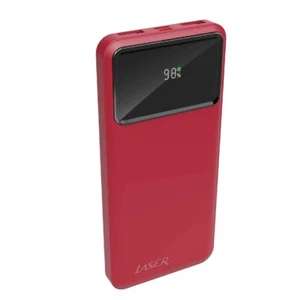 Laser Powerbank, 10000mAh, Fast Charging, PD 18W, Red, LED Indicator, USB-C, Por - Picture 1 of 9