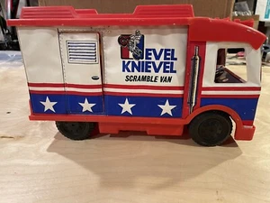 Vintage 1973 Evel Knievel Scramble Van von Ideal unvollständig SELTEN - Bild 1 von 8