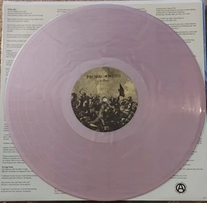 Propagandhi - At Peace LP - Pink Colored Vinyl Album - SEALED NEW PUNK RECORD - Picture 1 of 2