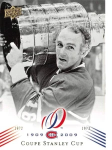 2008-09 UD Montreal Canadiens Centennial #194 Henri Richard Coupe Stanley Cup - Picture 1 of 2