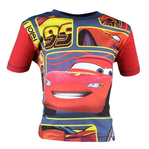 DISNEY CARS KINDER KURZARM T SHIRT ROT - Bild 1 von 2